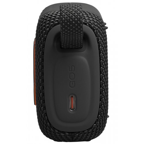 Портативная акустика JBL Go 5 (JBLGO5BLK) Black купить в Украине: Киев, Днепр, Харьков, Одесса  | Низкая цена, отзывы, характеристики от TELEMART фото