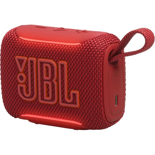Портативная акустика JBL Go 5 (JBLGO5RED) Red купить в Украине: Киев, Днепр, Харьков, Одесса  | Низкая цена, отзывы, характеристики от TELEMART фото