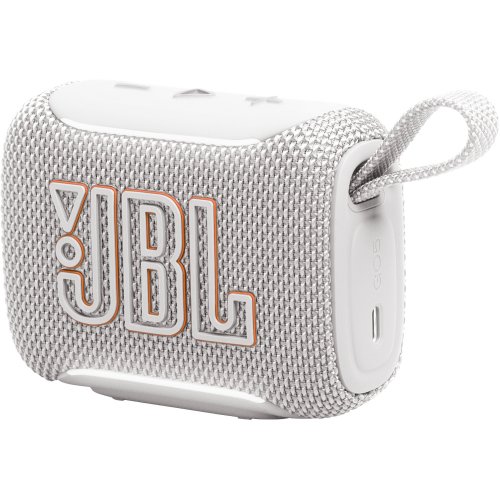 Портативная акустика JBL Go 5 (JBLGO5WHT) White купить в Украине: Киев, Днепр, Харьков, Одесса  | Низкая цена, отзывы, характеристики от TELEMART фото