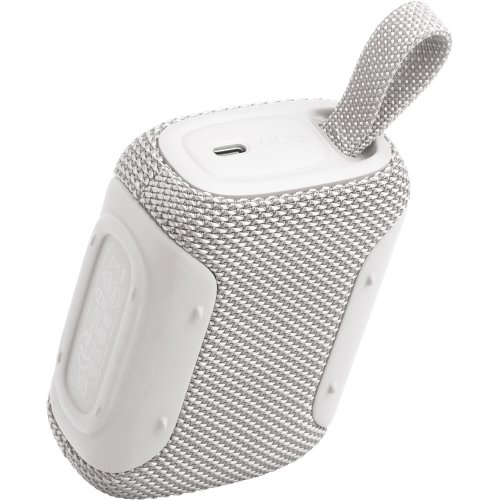 Портативная акустика JBL Go 5 (JBLGO5WHT) White купить в Украине: Киев, Днепр, Харьков, Одесса  | Низкая цена, отзывы, характеристики от TELEMART фото
