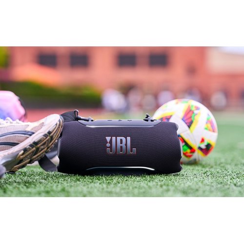 Портативна акустика JBL Xtreme 5 (JBLXTREME5BLK) Black купити в Україні: Київ, Львів, Хмельницький, Тернопіль, Івано-Франківськ | Низька ціна, відгуки, характеристики від TELEMART фото