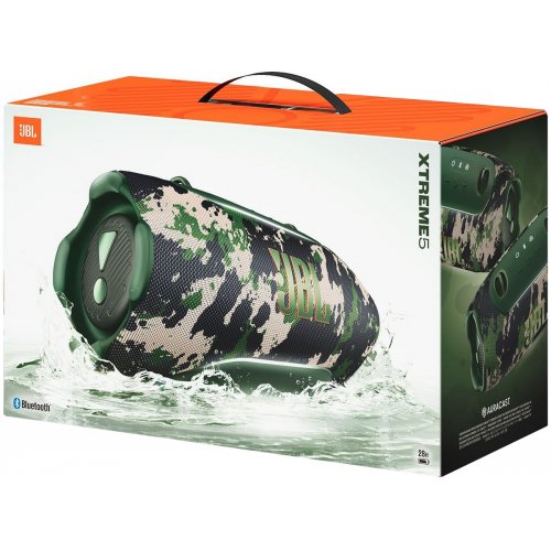 Портативна акустика JBL Xtreme 5 (JBLXTREME5SQUAD) Squad купити в Україні: Київ, Львів, Хмельницький, Тернопіль, Івано-Франківськ | Низька ціна, відгуки, характеристики від TELEMART фото