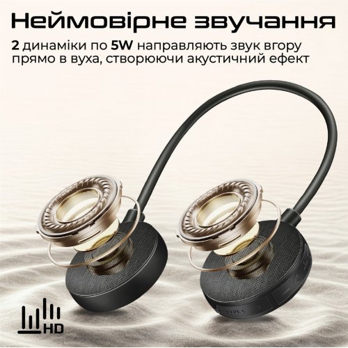 Портативна акустика Promate Hook-2 10W Black купити в Україні: Київ, Львів, Хмельницький, Тернопіль, Івано-Франківськ | Низька ціна, відгуки, характеристики від TELEMART фото