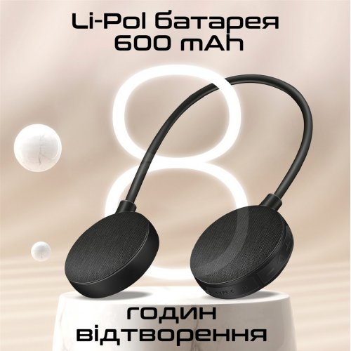 Портативна акустика Promate Hook-2 10W Black купити в Україні: Київ, Львів, Хмельницький, Тернопіль, Івано-Франківськ | Низька ціна, відгуки, характеристики від TELEMART фото