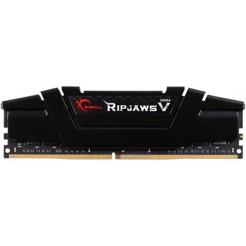 Озп G.Skill DDR4 16GB 3200Mhz Ripjaws V (F4-3200C16S-16GVK) (Відновлено продавцем, 882063) купити в Україні: Київ, Львів, Хмельницький, Тернопіль, Івано-Франківськ | Перевірка сумісності, низька ціна, відгуки, характеристики від TELEMART фото