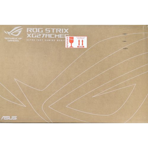 Уцінка монітор Asus 27" ROG Strix XG27ACMEG (90LM0C70-B01371) Black (Пошкоджено пакування, 882064) купити в Україні: Київ, Львів, Хмельницький, Тернопіль, Івано-Франківськ | Низька ціна, відгуки, характеристики від TELEMART фото