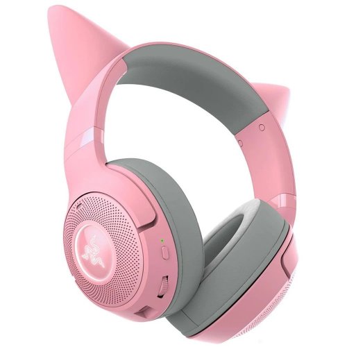 Уценка наушники Razer Kraken Kitty V2 BT (RZ04-04860100-R3M1) Quartz (Вскрытая упаковка, 882108) купить в Украине: Киев, Днепр, Харьков, Одесса  | Низкая цена, отзывы, характеристики от TELEMART фото
