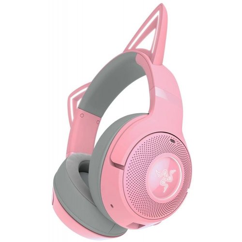 Уценка наушники Razer Kraken Kitty V2 BT (RZ04-04860100-R3M1) Quartz (Вскрытая упаковка, 882108) купить в Украине: Киев, Днепр, Харьков, Одесса  | Низкая цена, отзывы, характеристики от TELEMART фото