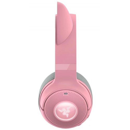 Уценка наушники Razer Kraken Kitty V2 BT (RZ04-04860100-R3M1) Quartz (Вскрытая упаковка, 882108) купить в Украине: Киев, Днепр, Харьков, Одесса  | Низкая цена, отзывы, характеристики от TELEMART фото