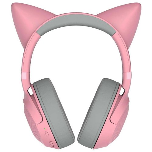 Уценка наушники Razer Kraken Kitty V2 BT (RZ04-04860100-R3M1) Quartz (Вскрытая упаковка, 882108) купить в Украине: Киев, Днепр, Харьков, Одесса  | Низкая цена, отзывы, характеристики от TELEMART фото