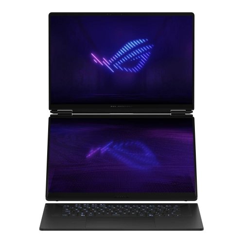 Ноутбук Asus ROG Zephyrus Duo 16 GX651AX-SR100X (90NR0NT2-M004C0) Stellar Grey купить в Украине: Киев, Днепр, Харьков, Одесса  | Низкая цена, отзывы, характеристики от TELEMART фото