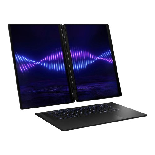 Ноутбук Asus ROG Zephyrus Duo 16 GX651AX-SR100X (90NR0NT2-M004C0) Stellar Grey купить в Украине: Киев, Днепр, Харьков, Одесса  | Низкая цена, отзывы, характеристики от TELEMART фото