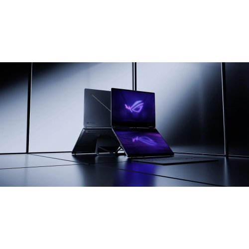 Ноутбук Asus ROG Zephyrus Duo 16 GX651AX-SR100X (90NR0NT2-M004C0) Stellar Grey купить в Украине: Киев, Днепр, Харьков, Одесса  | Низкая цена, отзывы, характеристики от TELEMART фото