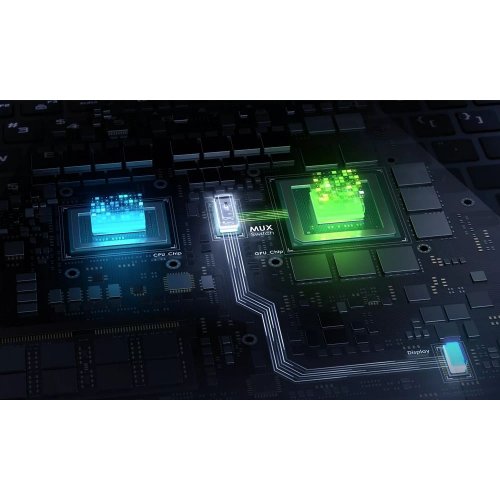 Ноутбук Asus ROG Zephyrus Duo 16 GX651AX-SR100X (90NR0NT2-M004C0) Stellar Grey купить в Украине: Киев, Днепр, Харьков, Одесса  | Низкая цена, отзывы, характеристики от TELEMART фото