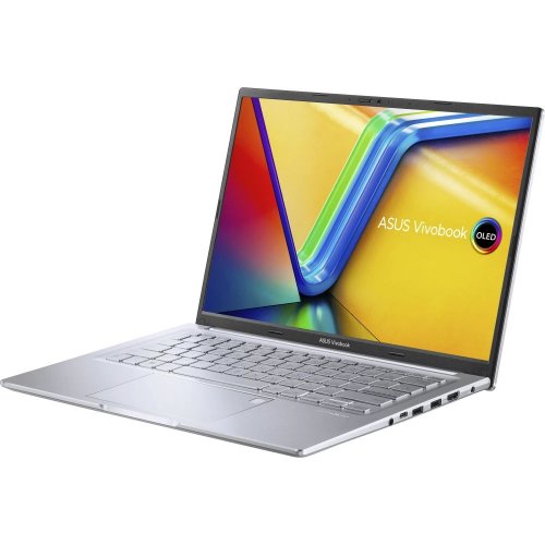 Ноутбук Asus Vivobook 14 M1405NAQ-LY031 (90NB1852-M00160) Cool Silver купить в Украине: Киев, Днепр, Харьков, Одесса  | Низкая цена, отзывы, характеристики от TELEMART фото