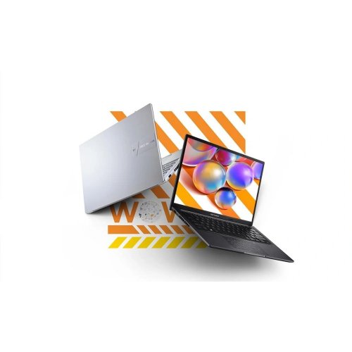 Ноутбук Asus Vivobook 14 M1405NAQ-LY031 (90NB1852-M00160) Cool Silver купить в Украине: Киев, Днепр, Харьков, Одесса  | Низкая цена, отзывы, характеристики от TELEMART фото