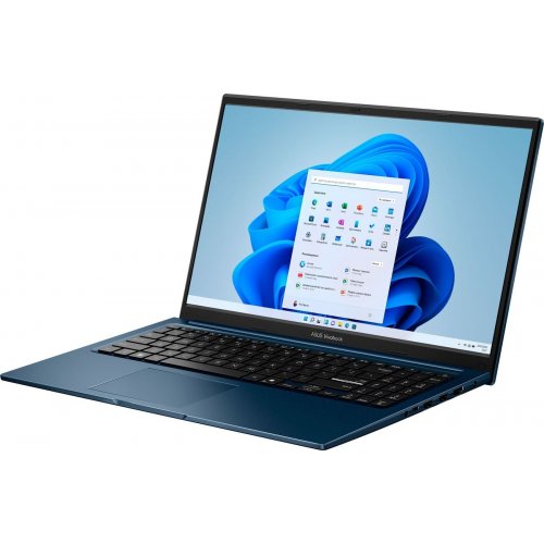 Ноутбук Asus Vivobook 15 X1504MA-BQ130W (90NB17I1-M00540) Quiet Blue купить в Украине: Киев, Днепр, Харьков, Одесса  | Низкая цена, отзывы, характеристики от TELEMART фото