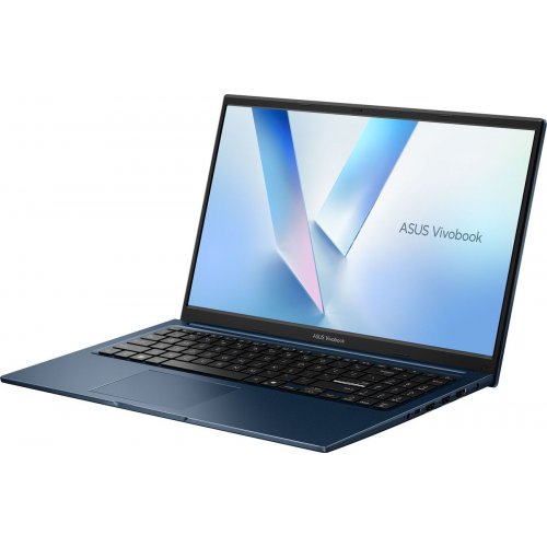Ноутбук Asus Vivobook 15 X1504MA-BQ132 (90NB17I1-M00560) Quiet Blue купить в Украине: Киев, Днепр, Харьков, Одесса  | Низкая цена, отзывы, характеристики от TELEMART фото