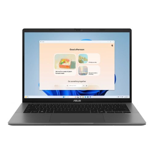 Ноутбук Asus Vivobook S14 M3407KA-SF070 (90NB16P1-M003H0) Matte Gray купить в Украине: Киев, Днепр, Харьков, Одесса  | Низкая цена, отзывы, характеристики от TELEMART фото
