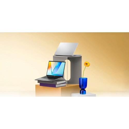 Ноутбук Asus Vivobook S14 M3407KA-SF070 (90NB16P1-M003H0) Matte Gray купить в Украине: Киев, Днепр, Харьков, Одесса  | Низкая цена, отзывы, характеристики от TELEMART фото