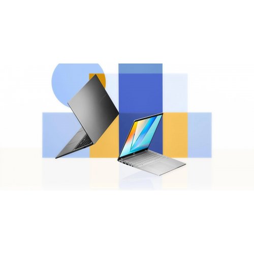 Ноутбук Asus Vivobook S16 S3607VA-RP145 (90NB1672-M00A30) Matte Gray купити в Україні: Київ, Львів, Хмельницький, Тернопіль, Івано-Франківськ | Низька ціна, відгуки, характеристики від TELEMART фото