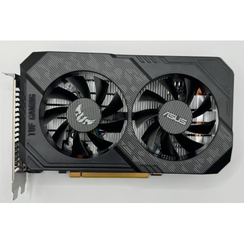 Відеокарта Asus TUF GeForce GTX 1650 Gaming OC 4096MB (TUF-GTX1650-O4GD6-P-GAMING) (Відновлено продавцем, 882173) купити в Україні: Київ, Львів, Хмельницький, Тернопіль, Івано-Франківськ | Перевірка сумісності, низька ціна, відгуки, характеристики від TELEMART фото