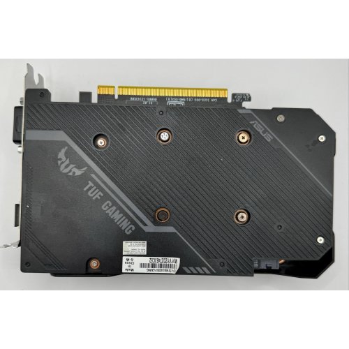 Відеокарта Asus TUF GeForce GTX 1650 Gaming OC 4096MB (TUF-GTX1650-O4GD6-P-GAMING) (Відновлено продавцем, 882173) купити в Україні: Київ, Львів, Хмельницький, Тернопіль, Івано-Франківськ | Перевірка сумісності, низька ціна, відгуки, характеристики від TELEMART фото