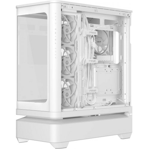 Корпус Asus Prime AP304 ARGB Tempered Glass без БП (90DC0113-B19000) White купить в Украине: Киев, Днепр, Харьков, Одесса  | Проверка совместимости, низкая цена, отзывы, характеристики от TELEMART фото
