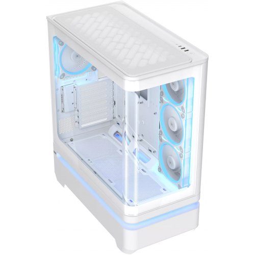 Корпус Asus Prime AP304 ARGB Tempered Glass без БП (90DC0113-B19000) White купить в Украине | Telemart фото