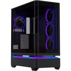 Корпус Asus Prime AP304 ARGB Tempered Glass без БП (90DC0110-B19000) Black