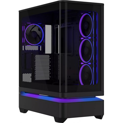 Корпус Asus Prime AP304 ARGB Tempered Glass без БП (90DC0110-B19000) Black купить в Украине | Telemart фото