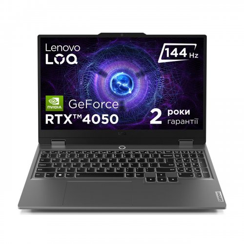 Ноутбук Lenovo LOQ 15IRX9 (83DV01F0RA) Luna Grey купить в Украине: Киев, Днепр, Харьков, Одесса  | Низкая цена, отзывы, характеристики от TELEMART фото