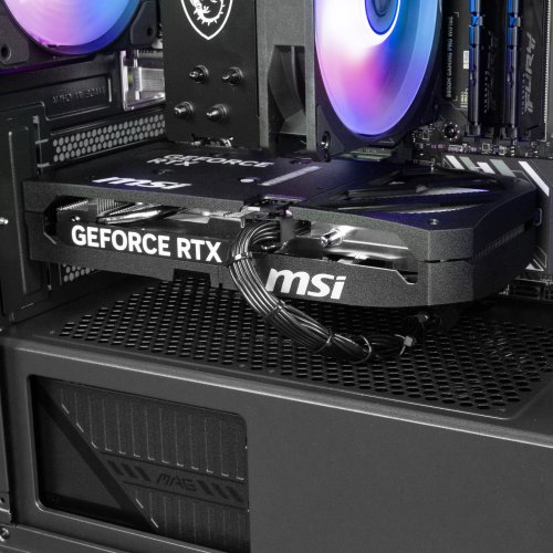 Комп'ютер Dragon Lucky Shadow Powered_by MSI (RTX5060+R5 5600) Black купити в Україні | Telemart фото