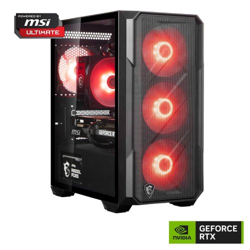 Компьютер Dragon Lucky Shadow Powered_by MSI (RTX 5070 TI+R7 7700) Black купить в Украине: Киев, Днепр, Харьков, Одесса  | Низкая цена, отзывы, характеристики от TELEMART фото