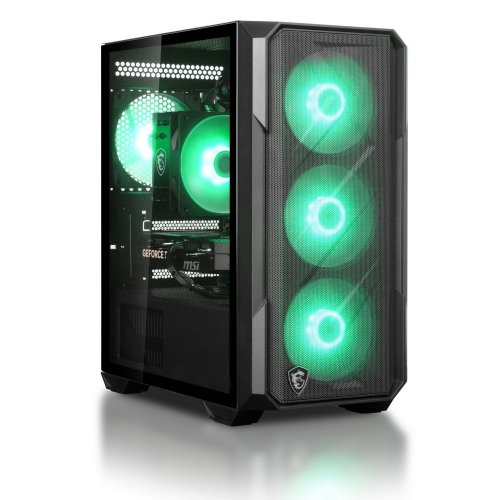 Комп'ютер Dragon Lucky Shadow Powered_by MSI (RTX5050 + i5 12400F) Black купити в Україні: Київ, Львів, Хмельницький, Тернопіль, Івано-Франківськ | Низька ціна, відгуки, характеристики від TELEMART фото