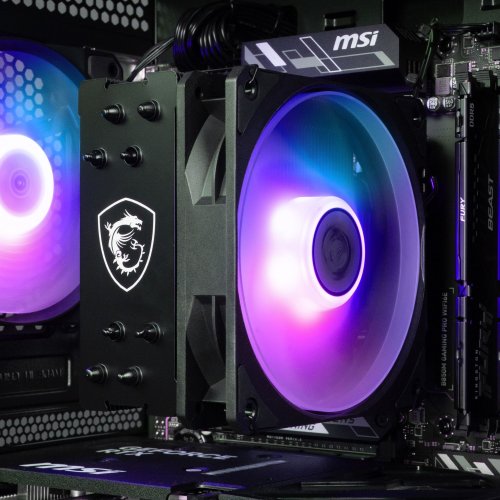 Комп'ютер Dragon Lucky Shadow Powered_by MSI (RTX5050 + i5 12400F) Black купити в Україні | Telemart фото