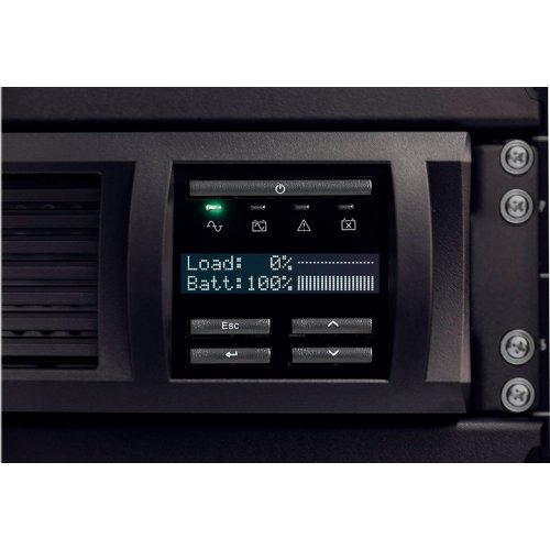 ДБЖ APC Smart-UPS 1500VA (SMT1500RMI2UC) купити в Україні: Київ, Львів, Хмельницький, Тернопіль, Івано-Франківськ | Низька ціна, відгуки, характеристики від TELEMART фото