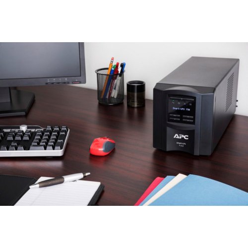ДБЖ APC Smart-UPS 750VA (SMT750IC) купити в Україні: Київ, Львів, Хмельницький, Тернопіль, Івано-Франківськ | Низька ціна, відгуки, характеристики від TELEMART фото