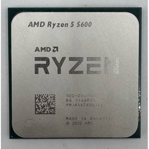 Процесор AMD Ryzen 5 5600 3.5(4.4)GHz 32MB sAM4 Tray (100-000000927) (Відновлено продавцем, 882415) купити в Україні: Київ, Львів, Хмельницький, Тернопіль, Івано-Франківськ | Перевірка сумісності, низька ціна, відгуки, характеристики від TELEMART фото