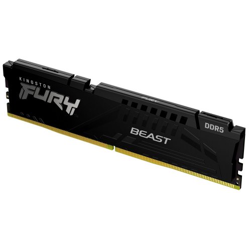 Уценка озу Kingston DDR5 16GB 5200Mhz FURY Beast Black (KF552C40BB-16) (Вскрытая упаковка, 882426) купить в Украине: Киев, Днепр, Харьков, Одесса  | Проверка совместимости, низкая цена, отзывы, характеристики от TELEMART фото