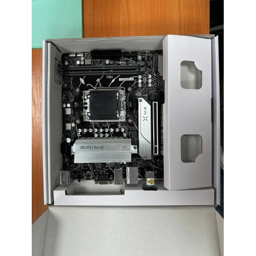 Уцінка материнська плата Asus PRIME B650M-K (sAM5, AMD B650) (Сліди використання, 882448) купити в Україні: Київ, Львів, Хмельницький, Тернопіль, Івано-Франківськ | Перевірка сумісності, низька ціна, відгуки, характеристики від TELEMART фото
