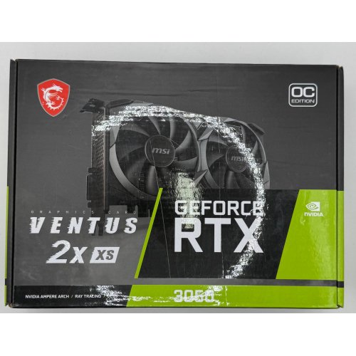 Відеокарта MSI GeForce RTX 3050 VENTUS 2X XS OC 8192MB (RTX 3050 VENTUS 2X XS 8G OC) (Відновлено продавцем, 882465) купити в Україні: Київ, Львів, Хмельницький, Тернопіль, Івано-Франківськ | Перевірка сумісності, низька ціна, відгуки, характеристики від TELEMART фото