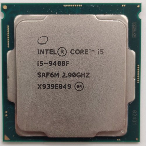 Процесор Intel Core i5-9400F 2.9(4.1)GHz 9MB s1151 Tray (CM8068403358819) (Відновлено продавцем, 882466) купити в Україні: Київ, Львів, Хмельницький, Тернопіль, Івано-Франківськ | Перевірка сумісності, низька ціна, відгуки, характеристики від TELEMART фото
