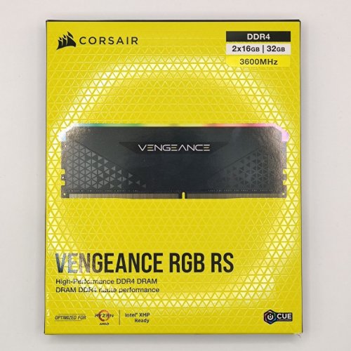 Озу Corsair DDR4 32GB (2x16GB) 3600Mhz Vengeance RGB RS (CMG32GX4M2D3600C18) (Восстановлено продавцом, 882476) купить в Украине: Киев, Днепр, Харьков, Одесса  | Проверка совместимости, низкая цена, отзывы, характеристики от TELEMART фото