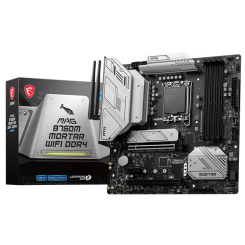 Материнська плата MSI MAG B760M MORTAR WIFI DDR4 (s1700, Intel B760) (Відновлено продавцем, 882480)