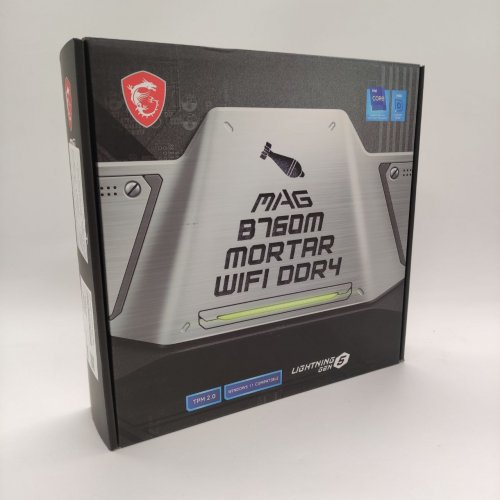 Материнська плата MSI MAG B760M MORTAR WIFI DDR4 (s1700, Intel B760) (Відновлено продавцем, 882480) купити в Україні: Київ, Львів, Хмельницький, Тернопіль, Івано-Франківськ | Перевірка сумісності, низька ціна, відгуки, характеристики від TELEMART фото