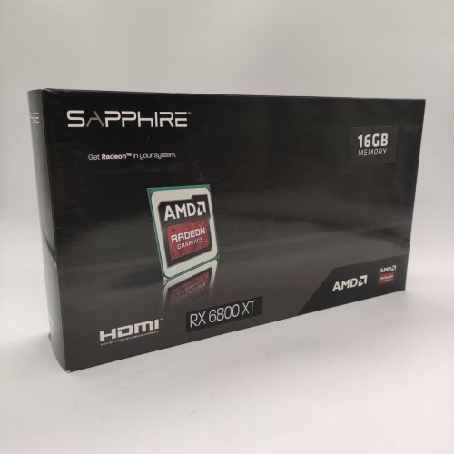 Відеокарта Sapphire Radeon RX 6800 XT Nitro+ 16384MB (11304-99-90G FR) Factory Recertified (Стан нового, 882484) купити в Україні: Київ, Львів, Хмельницький, Тернопіль, Івано-Франківськ | Перевірка сумісності, низька ціна, відгуки, характеристики від TELEMART фото