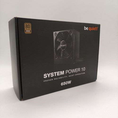 Блок питания Be Quiet! System Power 10 650W (BN328) (Восстановлено продавцом, 882507) купить в Украине: Киев, Днепр, Харьков, Одесса  | Проверка совместимости, низкая цена, отзывы, характеристики от TELEMART фото