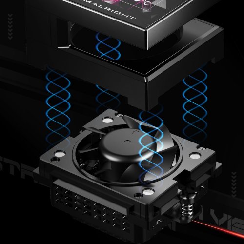 Уценка готовая сво Thermalright Stream Vision 360 Black (Вскрытая упаковка, 882520) купить в Украине: Киев, Днепр, Харьков, Одесса  | Проверка совместимости, низкая цена, отзывы, характеристики от TELEMART фото