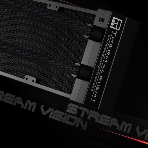 Уценка готовая сво Thermalright Stream Vision 360 Black (Вскрытая упаковка, 882520) купить в Украине: Киев, Днепр, Харьков, Одесса  | Проверка совместимости, низкая цена, отзывы, характеристики от TELEMART фото